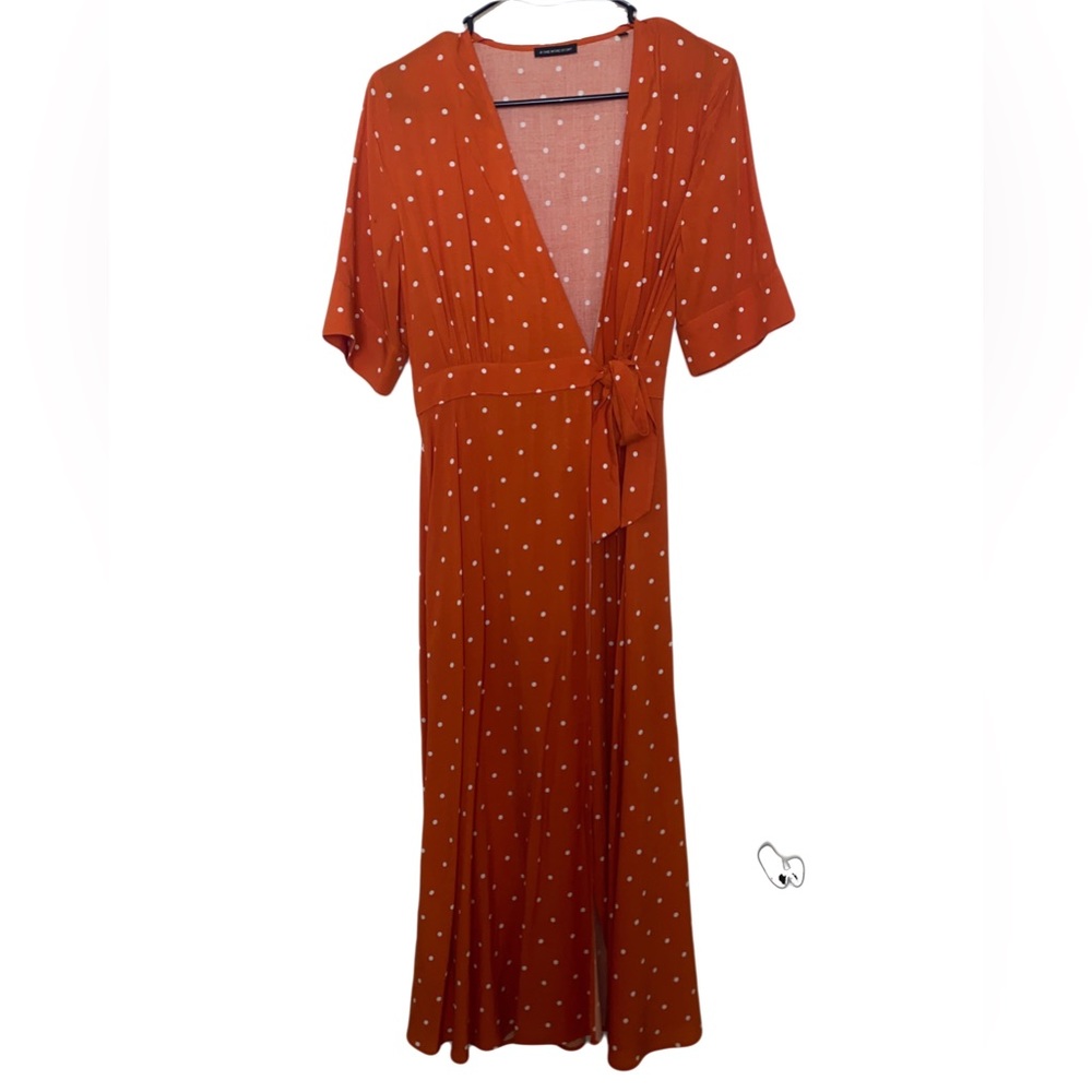 Never worn!fall wrap dress.